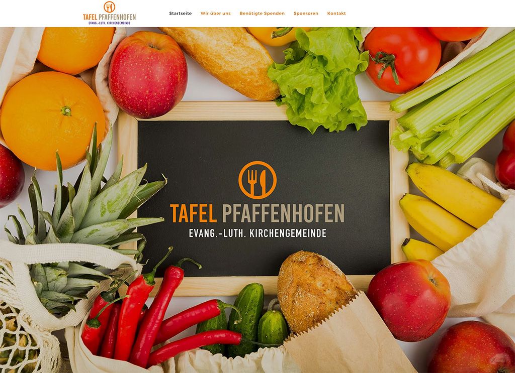 Tafel Pfaffenhofen – Neue Website